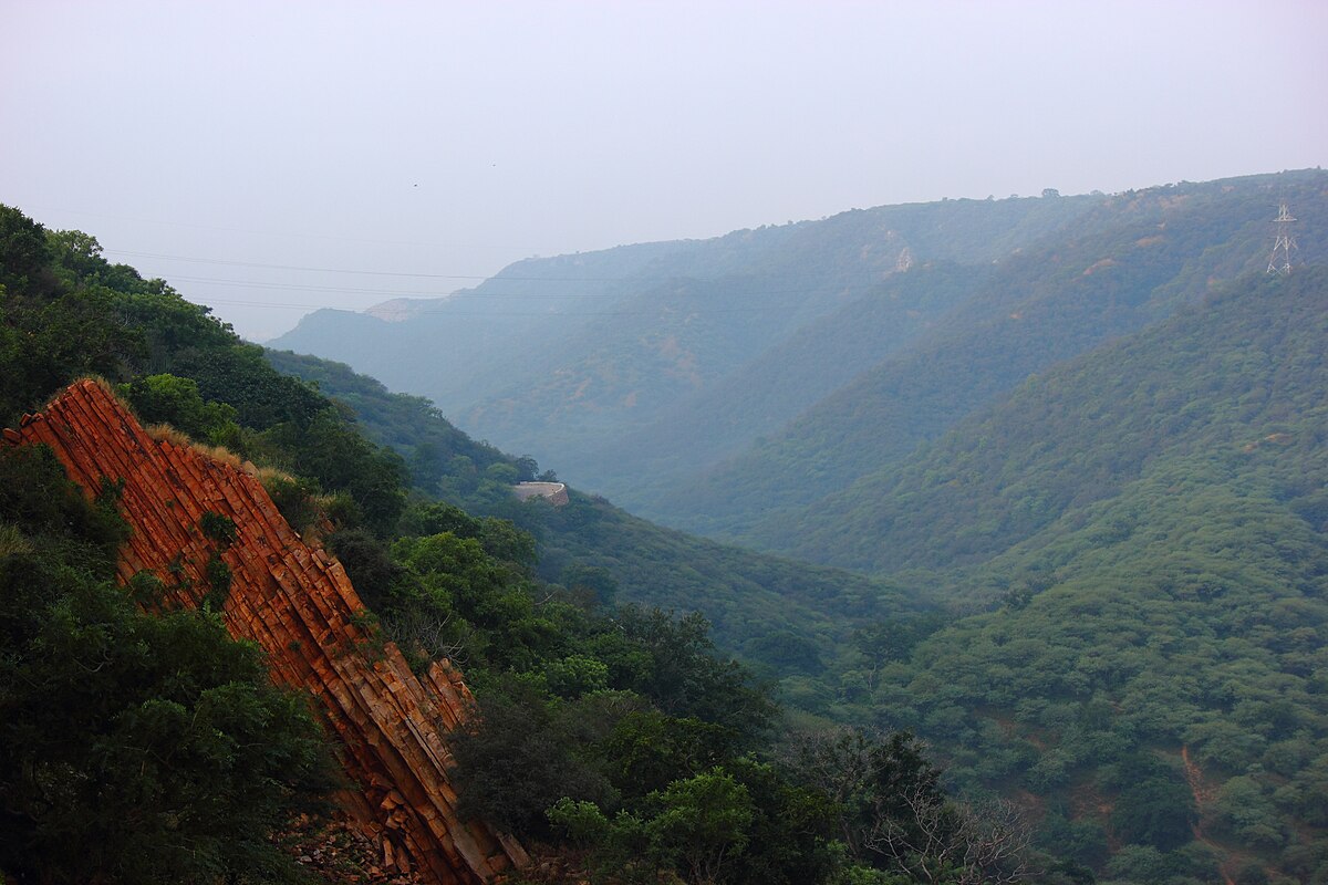 1 Aravalli Range in Rajasthan India