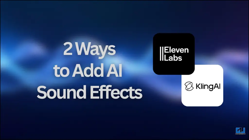 2 Ways to Add AI Sound Effects