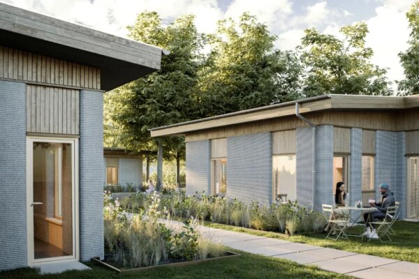 3d printed student apartments finished