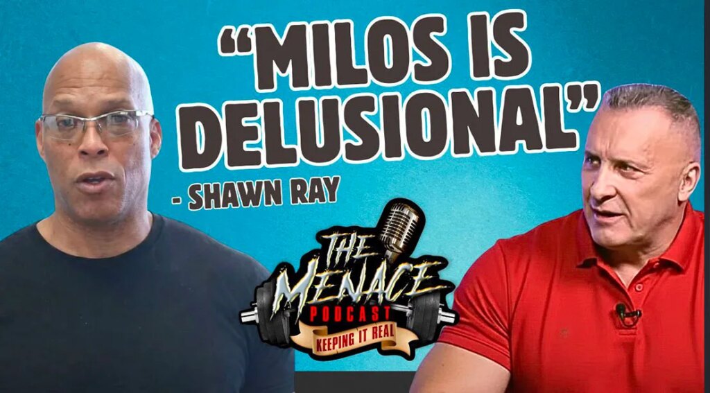 Bodybuilder Shawn Ray on the menace podcast