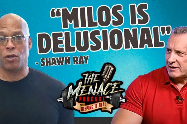 Bodybuilder Shawn Ray on the menace podcast