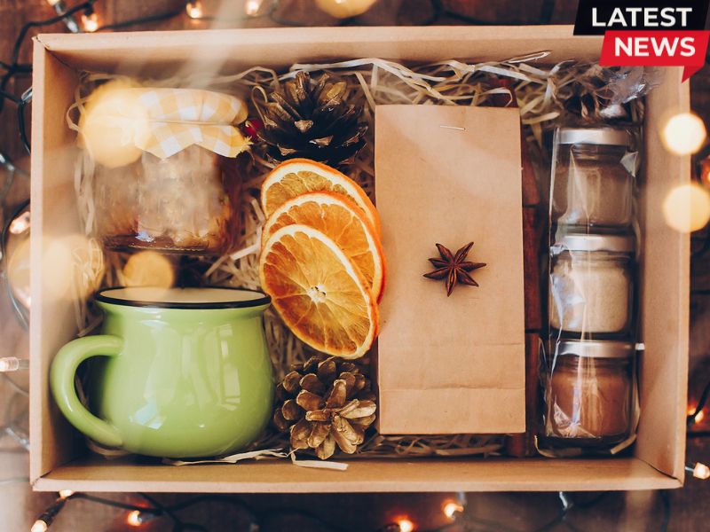 Wellness Gift box with tea set