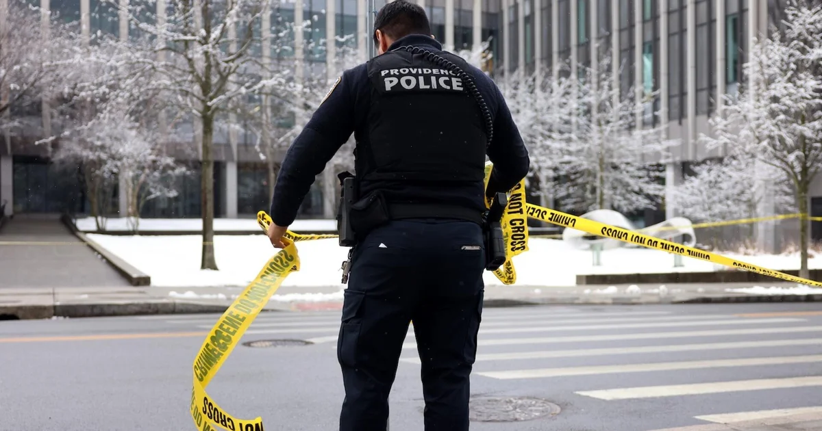 cbsn fusion police still searching for brown university shooter after releasing person of interest t