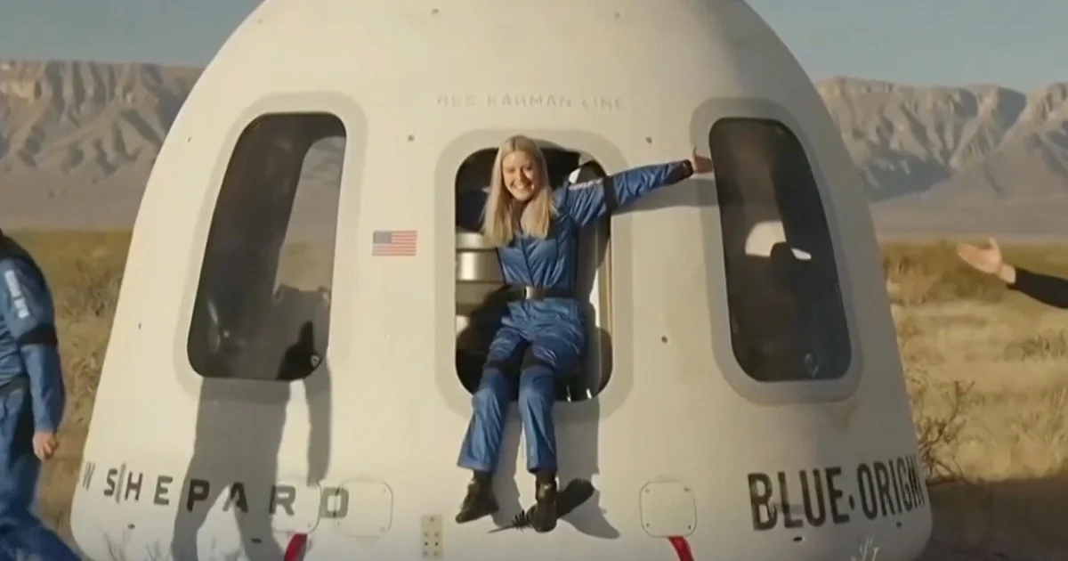 cbsn fusion woman is first wheelchair user launched into space thumbnail