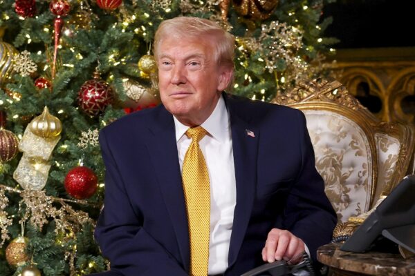 donald trump christmas eve 2025