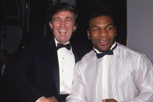 donald trump mike tyson 1980s