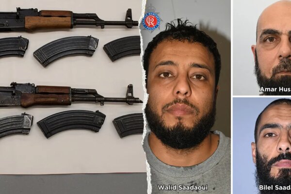 gun custody photo split