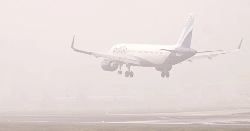 Dense fog, cold wave grip north India; airlines warn of flight delays | India News 1 1766159475 6699.jpg