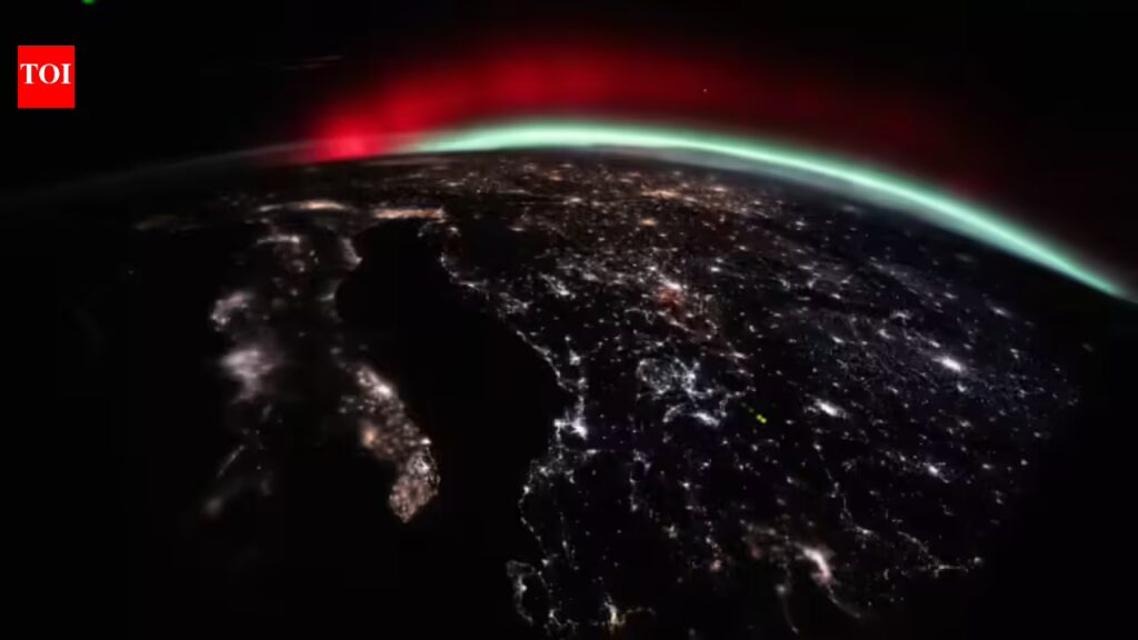 NASA captures a rare red and green aurora over Europe from the International Space Station; here’s what caused it | 1 1769343011 photo.jpg