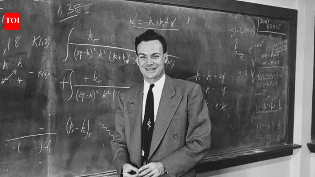 Quote of the day by Richard Feynman: "You have no responsibility to live up to what other people think you ought to accomplish." 1 1769370685 photo.jpg
