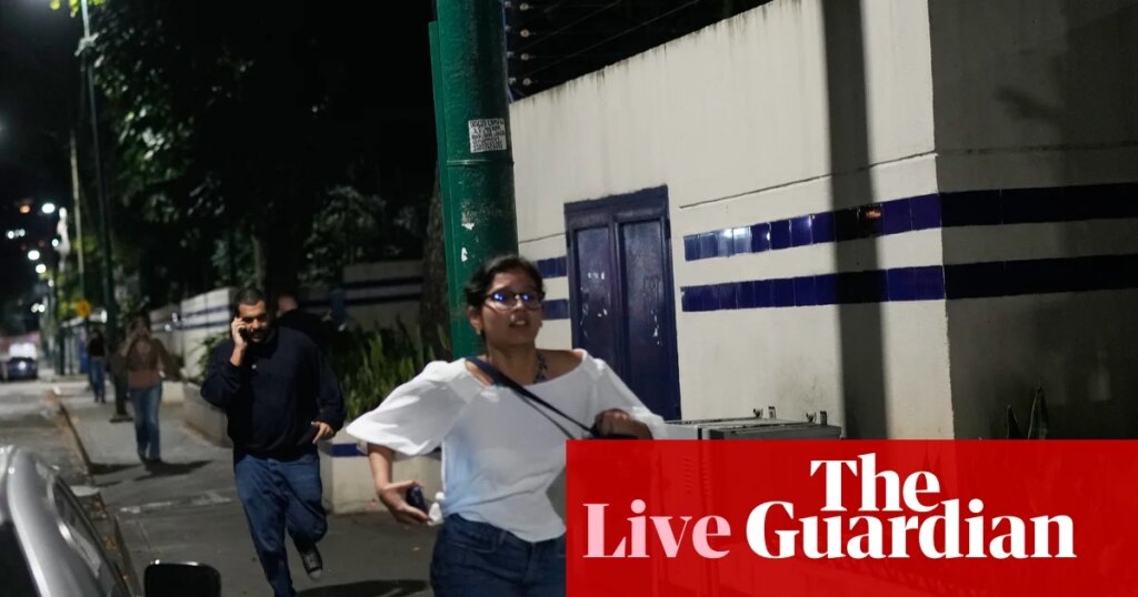 Venezuela accuses US after explosions and low-flying aircraft reported in Caracas – live | Venezuela 2 3157