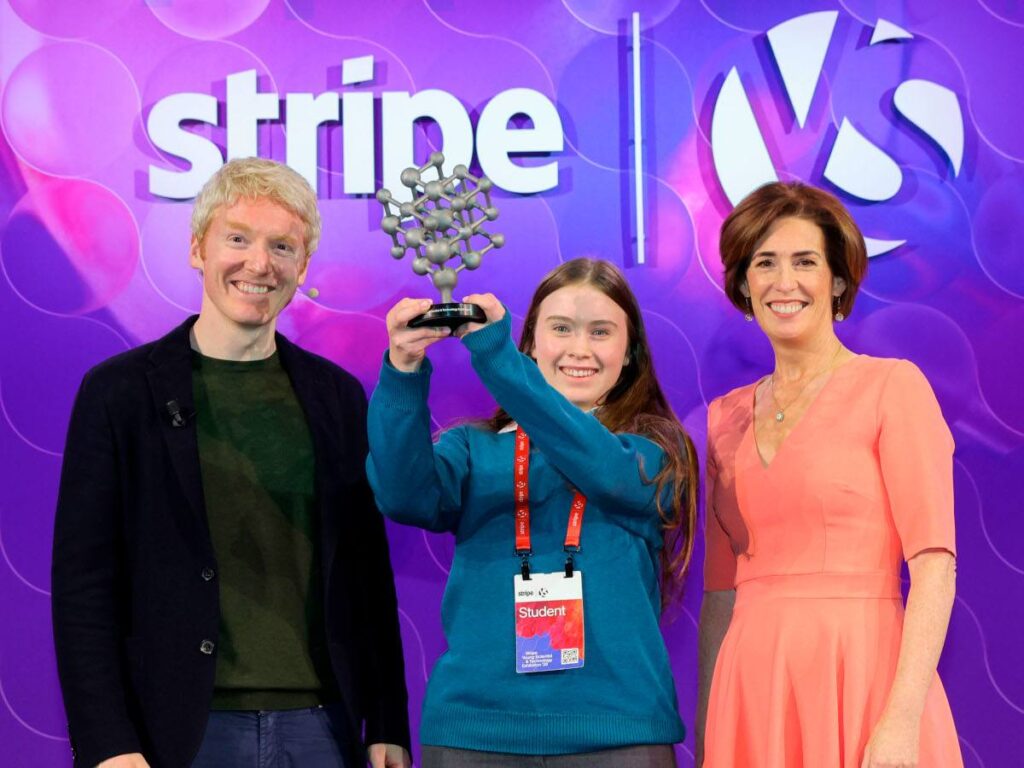 Kerry student wins Stripe YSTE with brain cancer diagnosis tool 1 StripeYSTE winner 2026.jpg