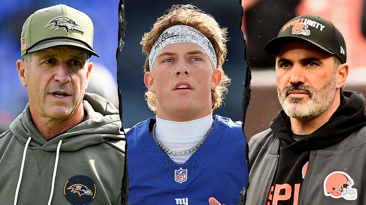 john harbaugh jaxson dart kevin stefanski.jpg