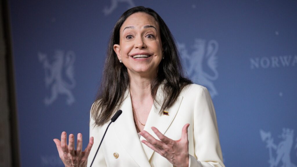 Who is María Corina Machado? : NPR 4 urlhttp3A2F2Fnpr brightspot.s3.amazonaws.com2F022F492F7cd293f1446f94bc91b2f138f9892Fap25345.jpeg