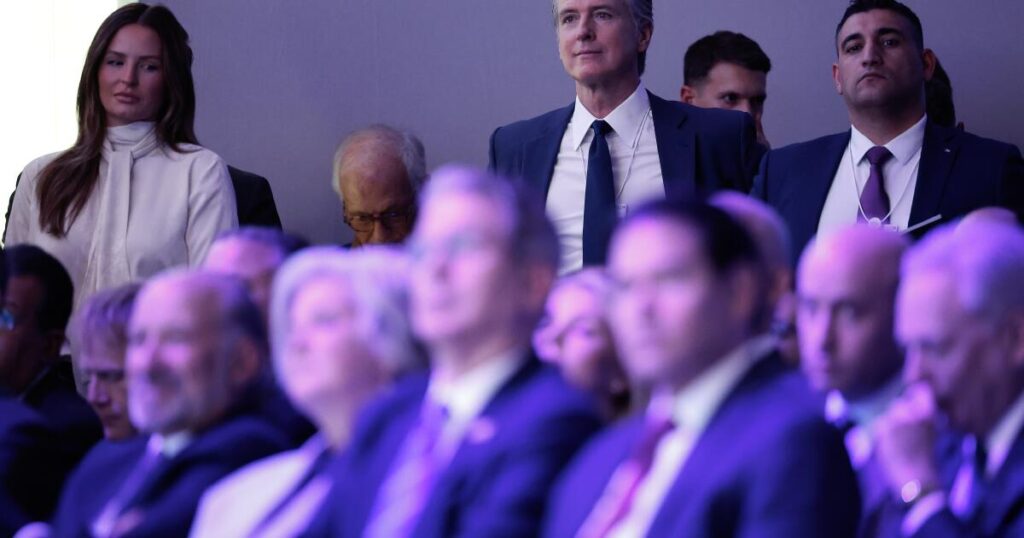 How's Newsom doing at Davos? Just ask Trump 1 urlhttps3A2F2Fcalifornia times brightspot.s3.amazonaws.com2F1e2F8f2F85f53e8d4e01ac13526ff681.jpeg