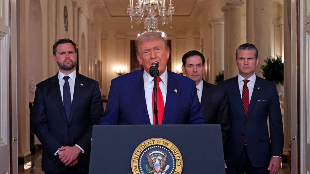 Trump says Iran wants a deal more than the U.S. as American forces build up in oil-rich Middle East 1 108269541 1771983485717 gettyimages 2220642625 AFP 63AQ6ZW.jpeg