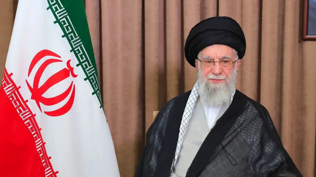 iran khamenei address flag.jpg
