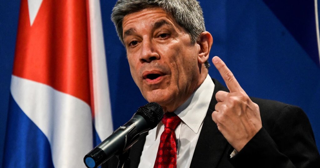 Cuba's deputy foreign minister says its military is preparing for possible 'military aggression' from the U.S. 1 260321 carlos fernandez de cossio ww 1319 896039.jpg