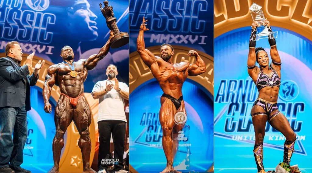 Bodybuilder Andrew Jacked win the 2026b Arnold Classic UK and eyes the 2026 Mr. Olympia bodybuilding.webp