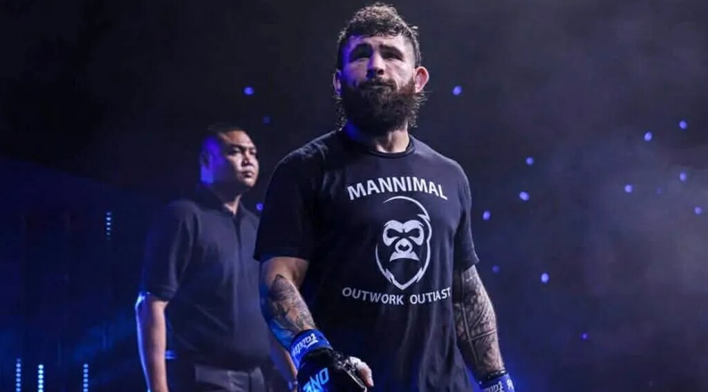 MMA fighter Chase Mann training for his ONE Championship match against Dzhabir Dzhabrailov.jpg