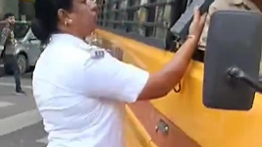 59 school vehicle drivers booked for drunk driving in Bengaluru 1 School bus 02.jpg