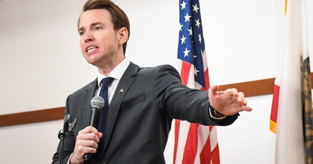 Rep. Kevin Kiley opts against challenging fellow Republican Tom McClintock 1 urlhttps3A2F2Fcalifornia times brightspot.s3.amazonaws.com2F512F0e2F05caae314ead96d1b4a4a96d.jpeg
