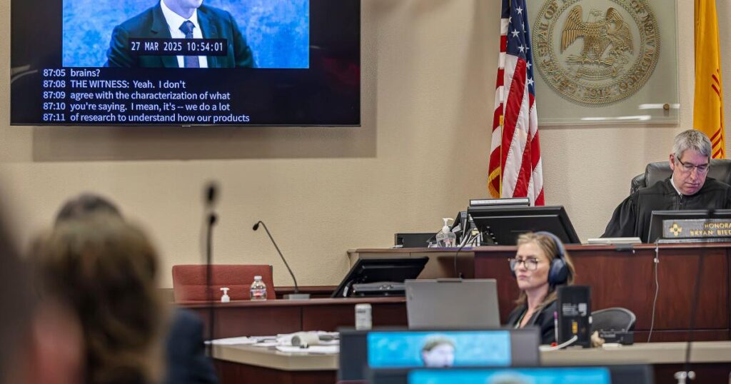 New Mexico social media harms lawsuit ends in $375 million verdict 1 urlhttps3A2F2Fcalifornia times brightspot.s3.amazonaws.com2Fc02F842F945db7834008bb25ed39403d.jpeg