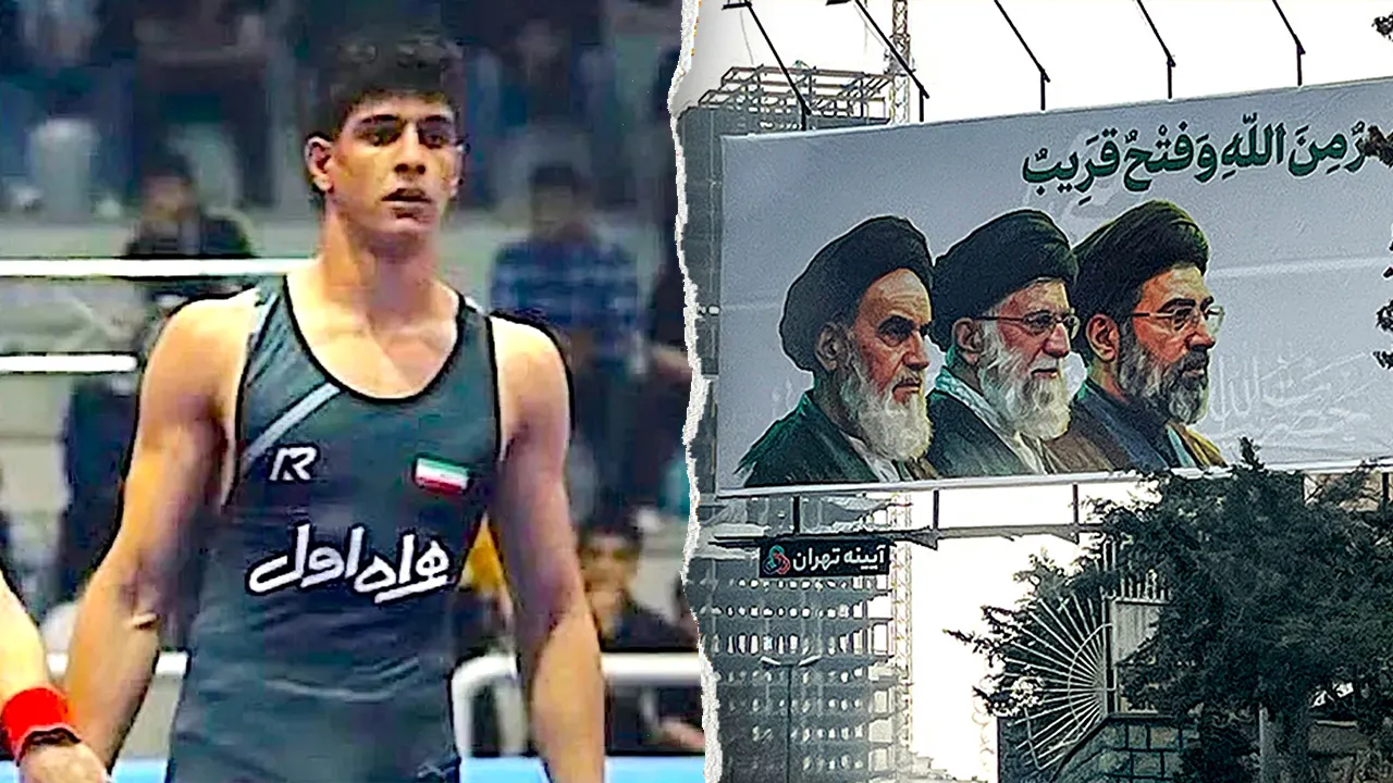 wrestler iran leaders split.jpg