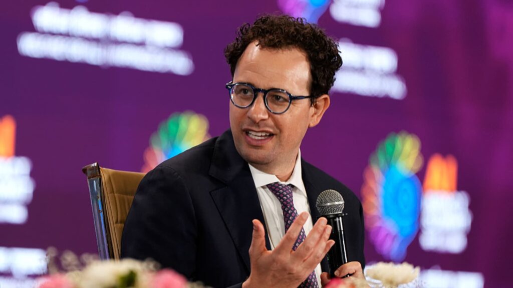 Anthropic releases Claude Opus 4.7, a less risky model than Mythos 1 108267419 1771518692466 gettyimages 2261864825 INDIA AI SUMMIT.jpeg