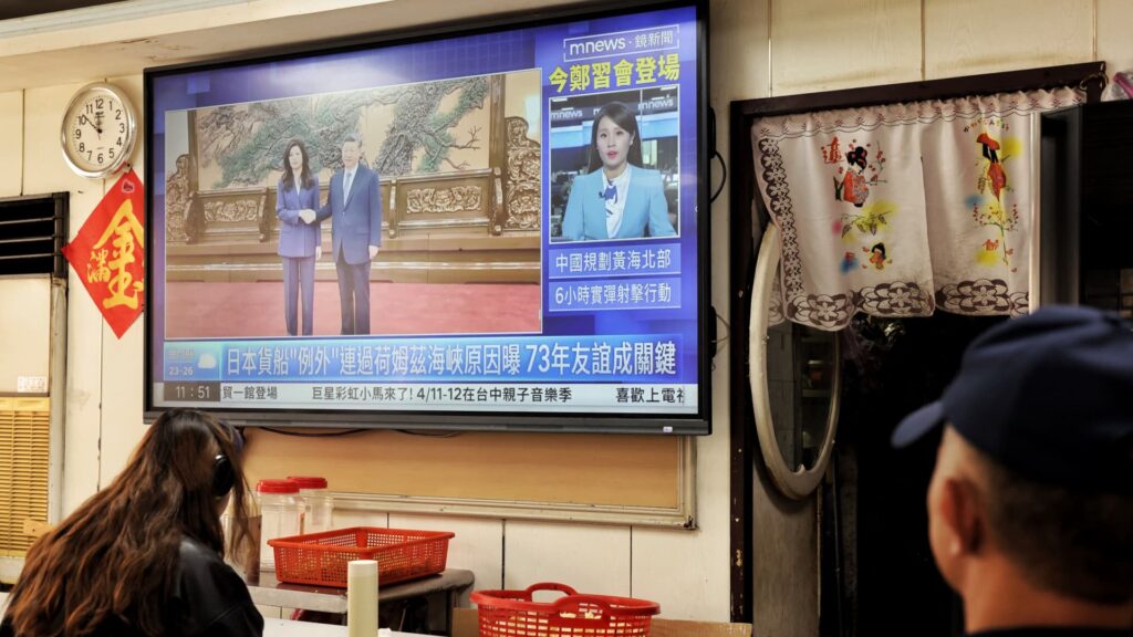 China's Xi invokes 'threat' of Taiwan independence in first cross-strait opposition talks in a decade 1 108289614 1775801041060 gettyimages 2270053901 AFP A7C87QB.jpeg