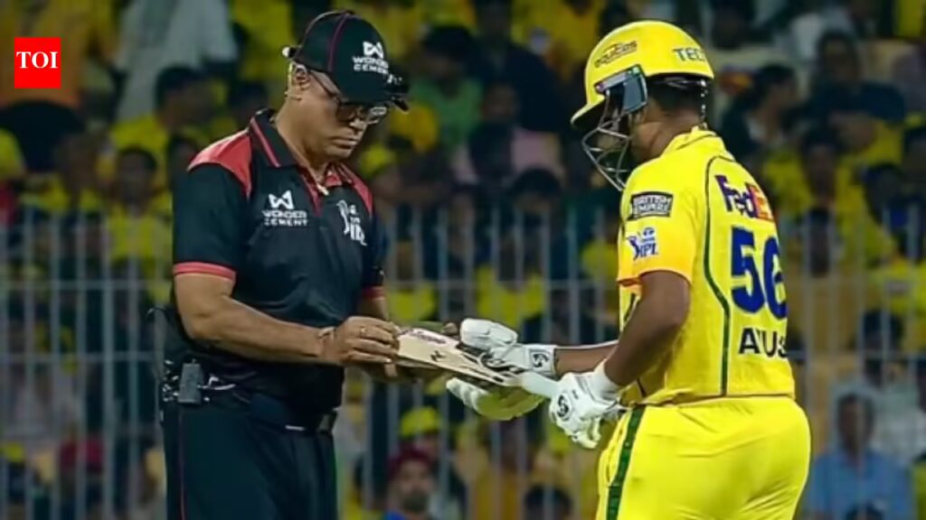 Bat-check controversy: How Ayush Mhatre failed thrice due to umpire error | Cricket News 1 1775234963 photo.jpg