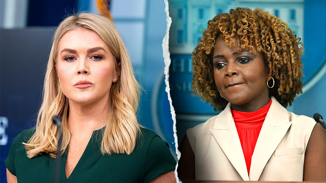 karoline leavitt karine jean pierre fox news.jpg