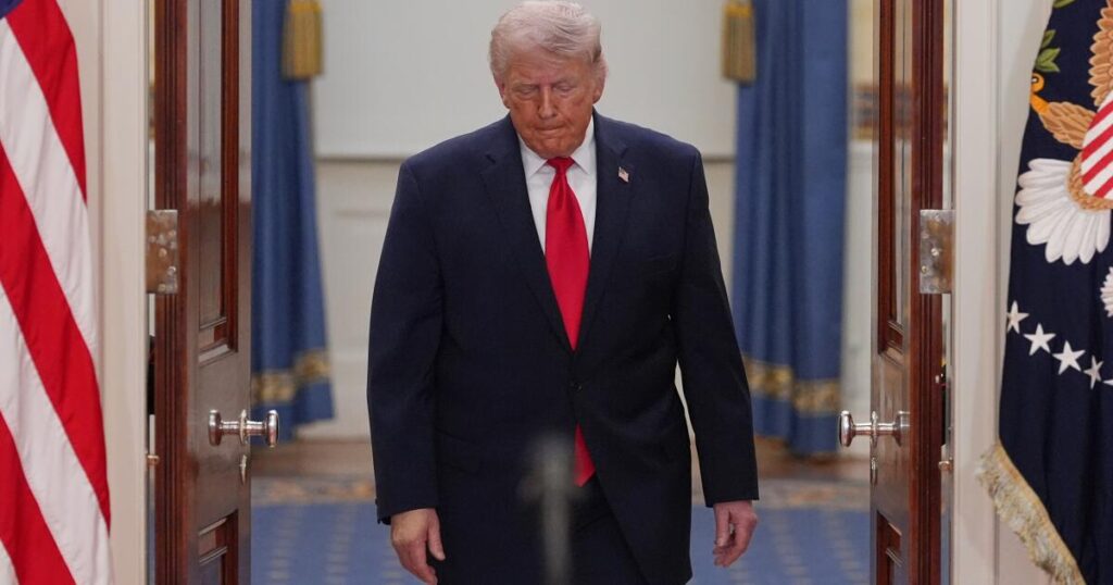 Trump speech on Iran war, recent remarks on oil, NATO, daycare costs land with a thud 1 urlhttps3A2F2Fcalifornia times brightspot.s3.amazonaws.com2F852Fef2F667112a249388e35e8698ebc.jpeg