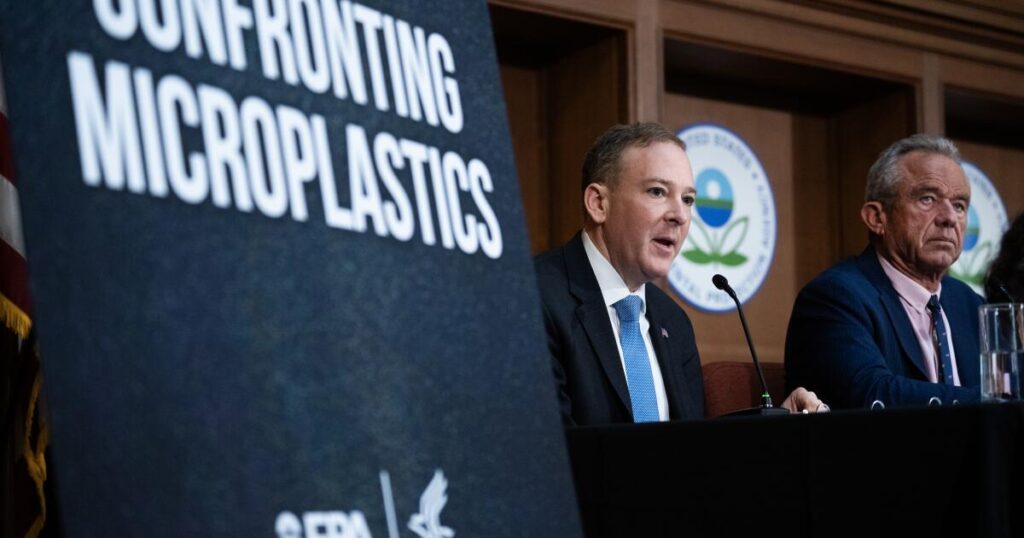EPA and HHS will study microplastics and pharmaceuticals in water 1 urlhttps3A2F2Fcalifornia times brightspot.s3.amazonaws.com2F9a2F042Fcbd5293a42e5a2a830528528.jpeg