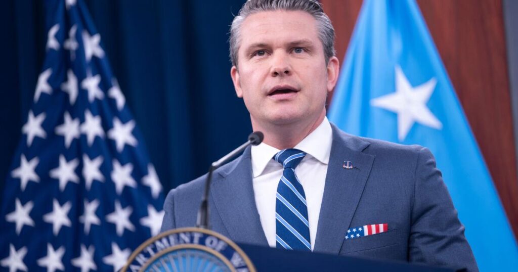 Hegseth recites 'Pulp Fiction' speech at Pentagon prayer service 1 urlhttps3A2F2Fcalifornia times brightspot.s3.amazonaws.com2Fc72F6e2F21bd903b40d1b05da1406fed.jpeg