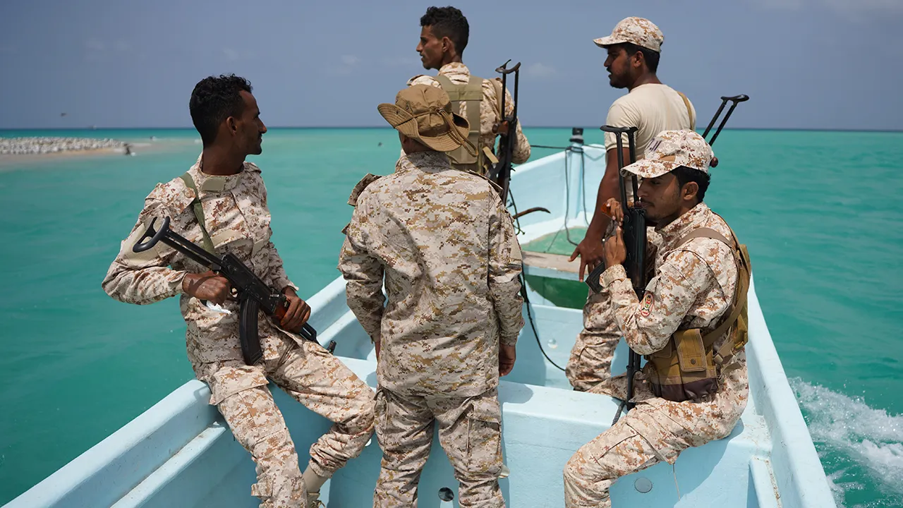 yemeni soldiers bab el mandeb strait yemen middle east fox news.jpg